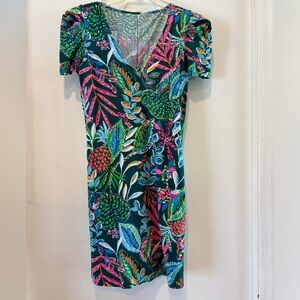 Lilly Pulitzer Aleece T-shirt Dress Multi Sunshine Jungle